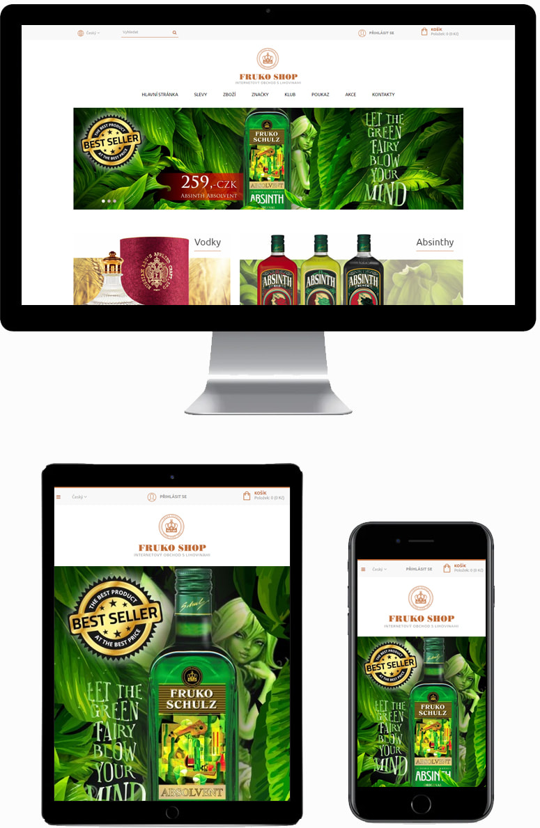 Интернет-магазин по продаже элитного алкоголя Fruko-Schulz