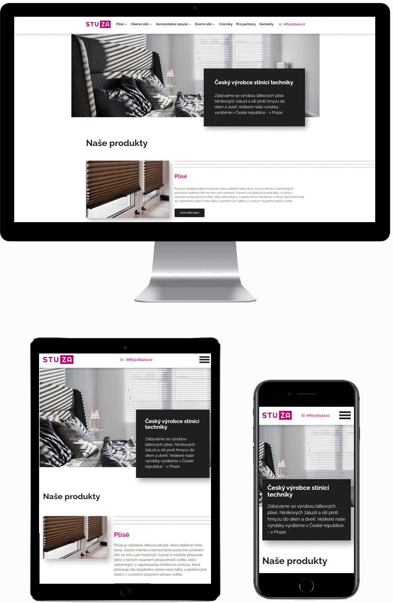 Чешский производитель затеняющей техники